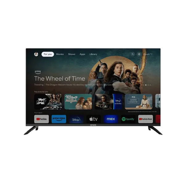 Televisor Aiwa 85" HD Smart Google Tv Quantum Dots